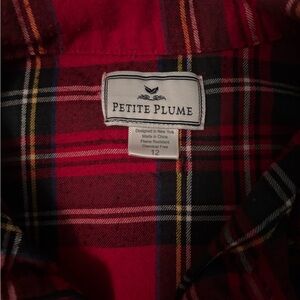 Cozy Red Plaid Kids Pajama Set